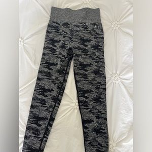 BLACK/GREY CAMO AYBL LEGGINGS